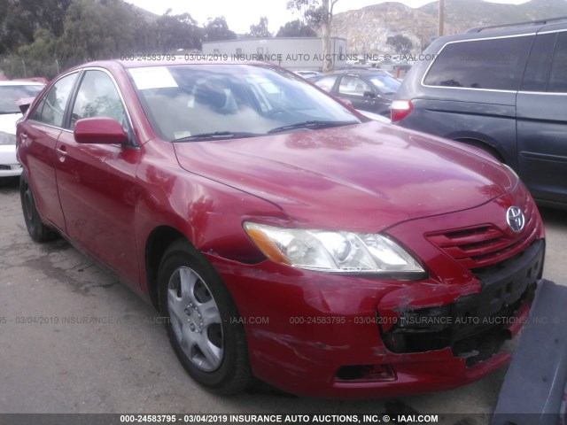 JTNBE46K173003228 - 2007 TOYOTA CAMRY NEW GENERAT CE/LE/XLE/SE RED photo 1