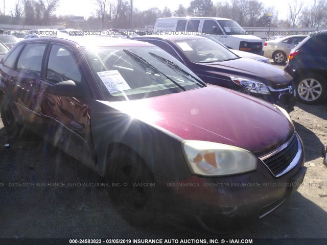 1G1ZT618X6F200677 - 2006 CHEVROLET MALIBU MAXX LT MAROON photo 1