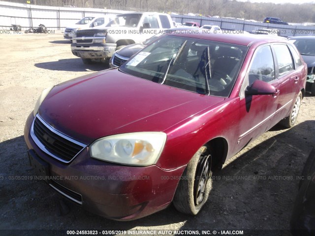 1G1ZT618X6F200677 - 2006 CHEVROLET MALIBU MAXX LT MAROON photo 2