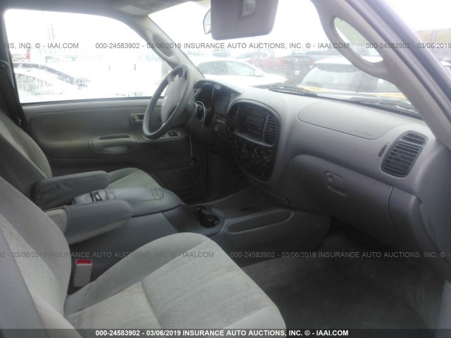 5TBBT44176S475265 - 2006 TOYOTA TUNDRA ACCESS CAB SR5 BLUE photo 5