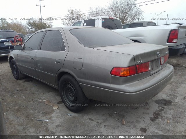 4T1BG22K2YU653170 - 2000 TOYOTA CAMRY CE/LE/XLE 棕色 照片 3