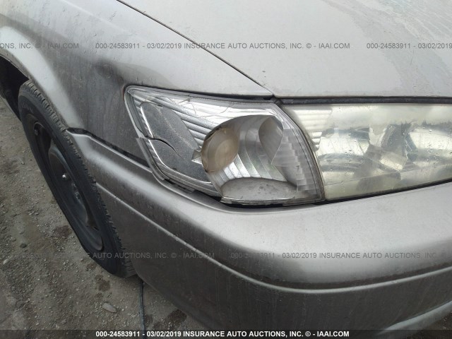 4T1BG22K2YU653170 - 2000 TOYOTA CAMRY CE/LE/XLE 棕色 照片 6