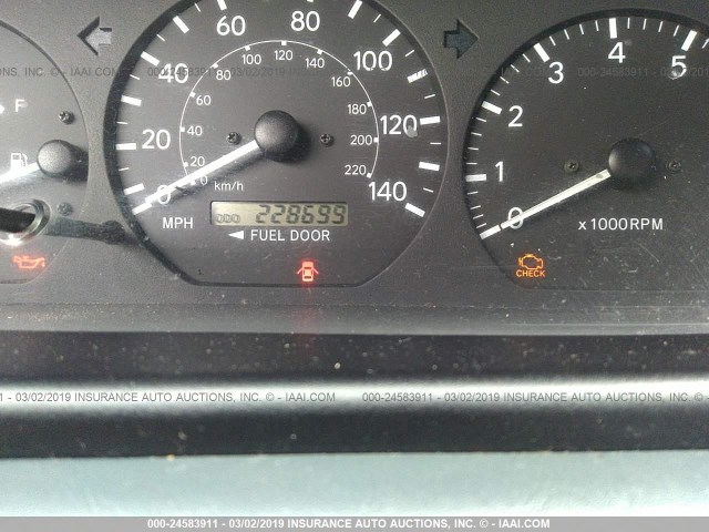 4T1BG22K2YU653170 - 2000 TOYOTA CAMRY CE/LE/XLE 棕色 照片 7