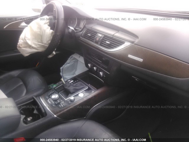 WAUGFAFC4DN091722 - 2013 AUDI A6 PREMIUM PLUS WHITE photo 5