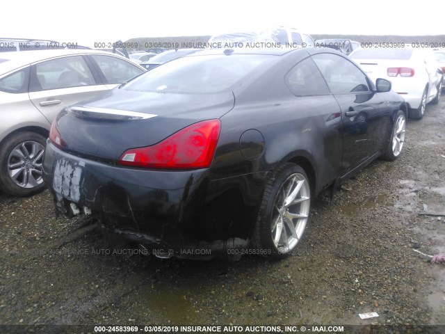 JNKCV64E38M111314 - 2008 INFINITI G37 JOURNEY/SPORT BLACK photo 4