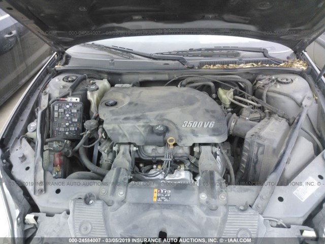 2G1WB5EK0B1254626 - 2011 CHEVROLET IMPALA LT GRAY photo 10