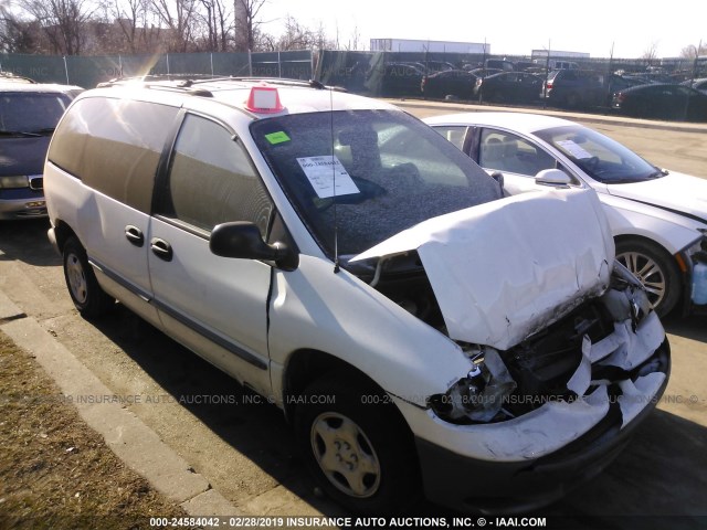 2B4GP25G3YR883604 - 2000 DODGE CARAVAN WHITE photo 1