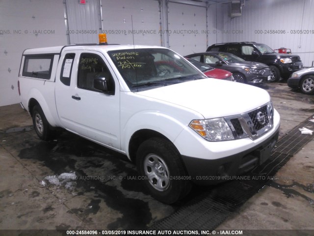 1N6BD0CT3CC477301 - 2012 NISSAN FRONTIER S/SV WHITE photo 1