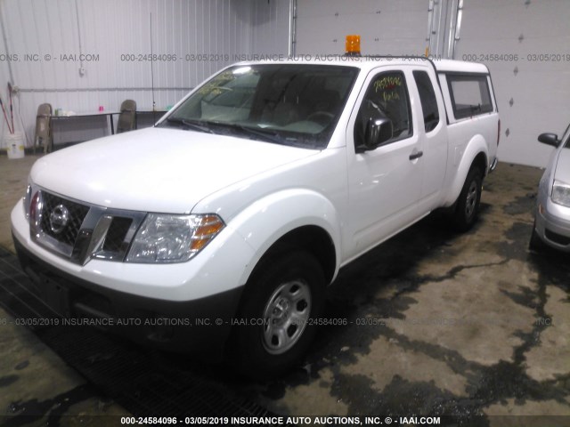 1N6BD0CT3CC477301 - 2012 NISSAN FRONTIER S/SV WHITE photo 2