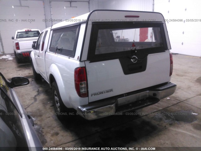 1N6BD0CT3CC477301 - 2012 NISSAN FRONTIER S/SV WHITE photo 3