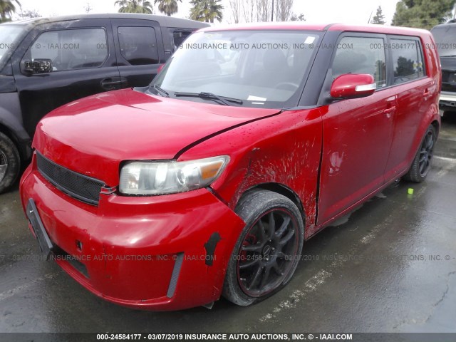 JTLKE50EX91096413 - 2009 TOYOTA SCION XB 红色 照片 2