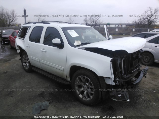 1GKS1AE00DR252535 - 2013 GMC YUKON SLE WHITE photo 1