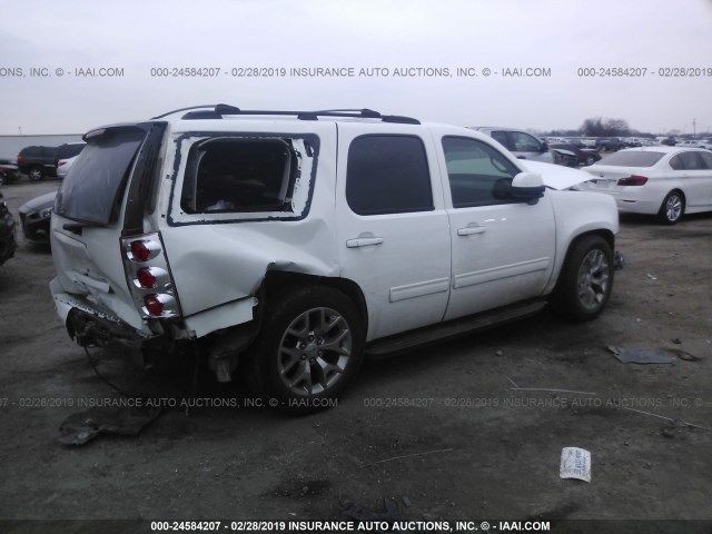 1GKS1AE00DR252535 - 2013 GMC YUKON SLE WHITE photo 4