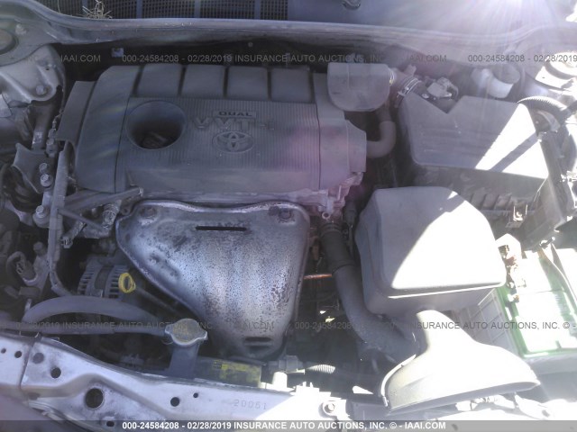 4T1BF3EK1BU226753 - 2011 TOYOTA CAMRY SE/LE/XLE 银色 照片 10