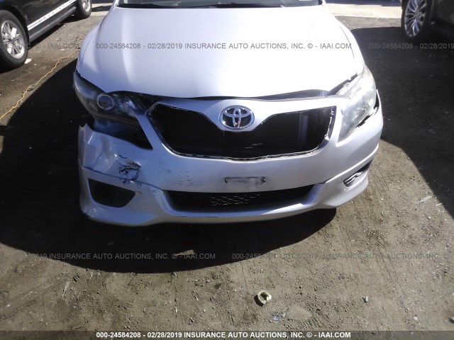4T1BF3EK1BU226753 - 2011 TOYOTA CAMRY SE/LE/XLE 银色 照片 6