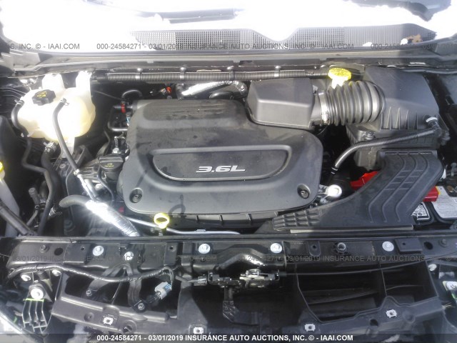 2C4RC1BG1JR132061 - 2018 CHRYSLER PACIFICA TOURING L Մոխրագույն լուսանկար 10