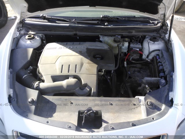 1G1ZB5EB8A4148229 - 2010 CHEVROLET MALIBU LS WHITE photo 10