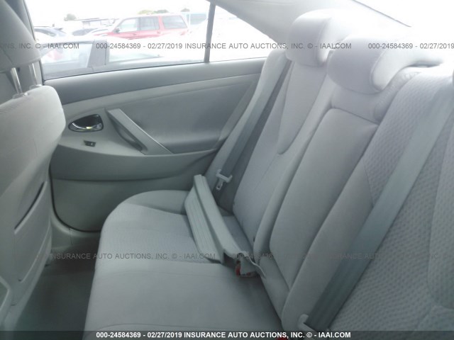 4T4BF3EKXBR176005 - 2011 TOYOTA CAMRY SE/LE/XLE 银色 照片 8