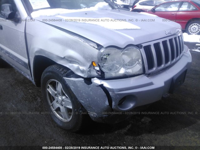 1J8GR48K86C201212 - 2006 JEEP GRAND CHEROKEE LAREDO/COLUMBIA/FREEDOM 银色 照片 6
