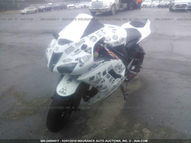 JKAZX4P167A009941 - 2007 KAWASAKI ZX600 P WHITE photo 2