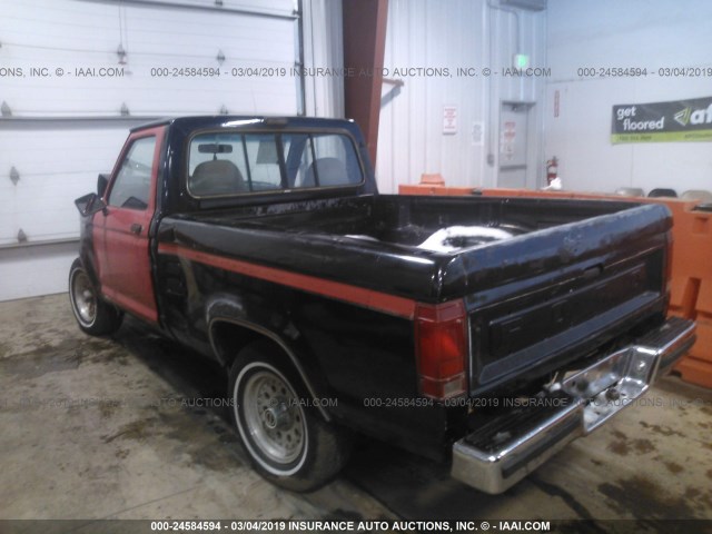 1FTCR10A1LUA01804 - 1990 FORD RANGER BLUE photo 3