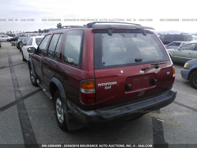 JN8AR05Y3WW218212 - 1998 NISSAN PATHFINDER LE/SE/XE Qırmızı foto 3