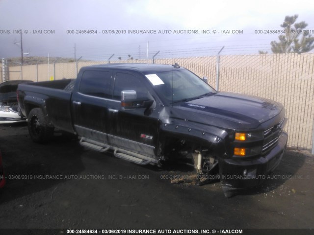 1GC4K0C87GF284053 - 2016 CHEVROLET SILVERADO K3500 LTZ BLACK photo 1