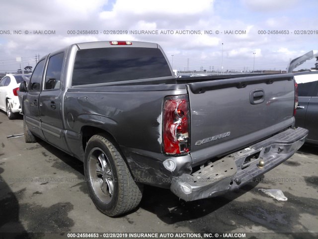 2GCEC13V461249697 - 2006 CHEVROLET SILVERADO C1500 GRAY photo 3