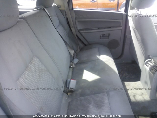 1J8GR48K57C659369 - 2007 JEEP GRAND CHEROKEE LAREDO/COLUMBIA/FREEDOM 蓝色 照片 8