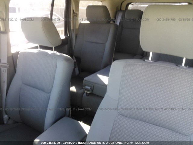 1J8HH48K87C666680 - 2007 JEEP COMMANDER SILVER photo 8