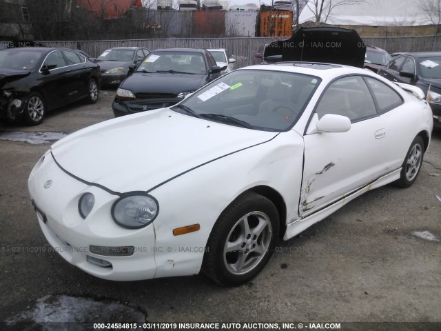 JT2DG02T7X0056752 - 1999 TOYOTA CELICA GT/GT-S WHITE photo 2