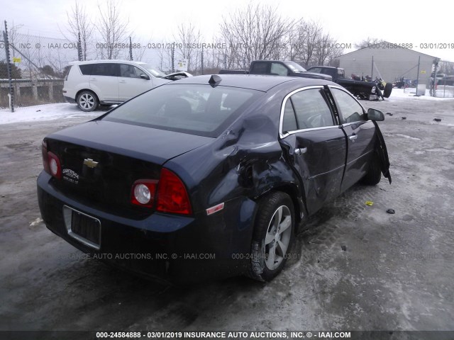 1G1ZC5E07CF285729 - 2012 CHEVROLET MALIBU 1LT ლურჯი ფოტო 4