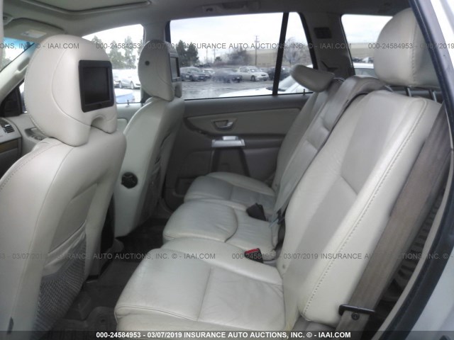 YV4CZ852761253795 - 2006 VOLVO XC90 V8 SILVER photo 8