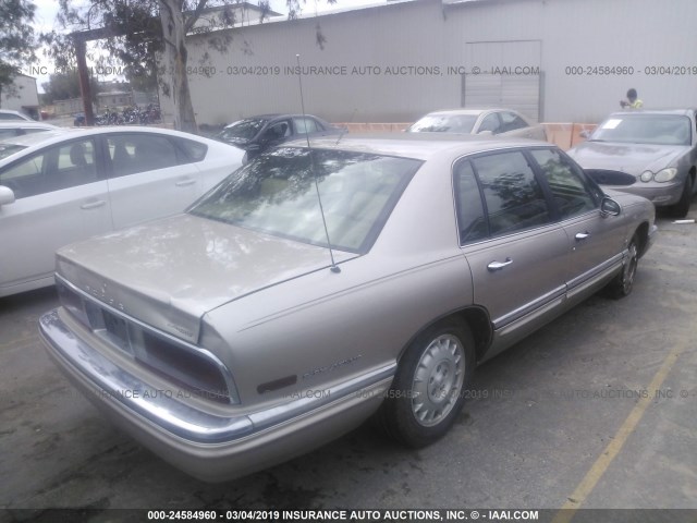 1G4CU5213R1612541 - 1994 BUICK PARK AVENUE ULTRA BROWN photo 4