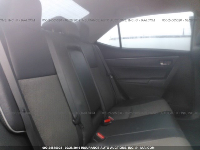 2T1BURHE1GC637531 - 2016 TOYOTA COROLLA L/LE/LE PLS/PRM/S/S PLS შავი ფოტო 8