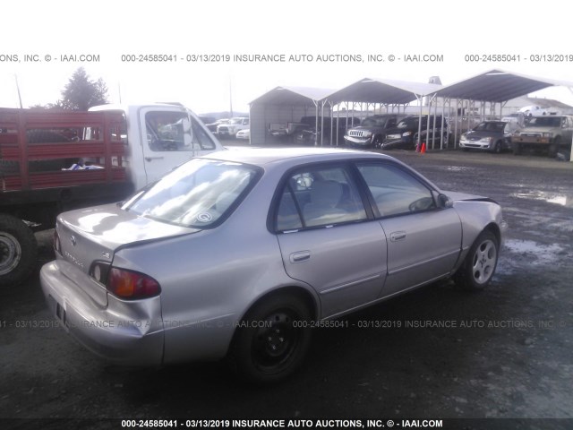 1NXBR12E01Z538961 - 2001 TOYOTA COROLLA CE/LE/S TAN photo 4