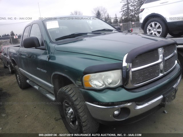 1D7KU28D53J554204 - 2003 DODGE RAM 2500 ST/SLT GREEN photo 1