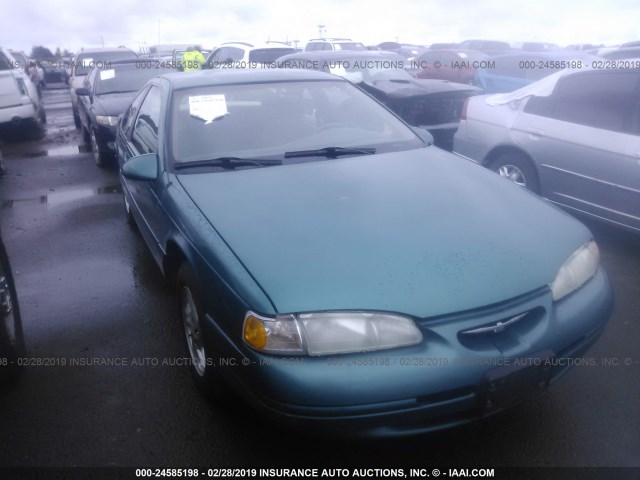 1FALP62W6TH185809 - 1996 FORD THUNDERBIRD LX GREEN photo 1