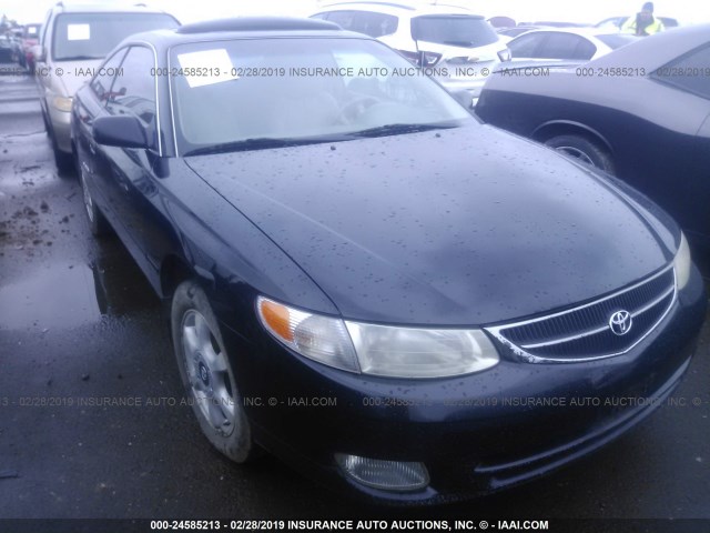 2T1CF28P0YC269349 - 2000 TOYOTA CAMRY SOLARA SE/SLE BLACK photo 1