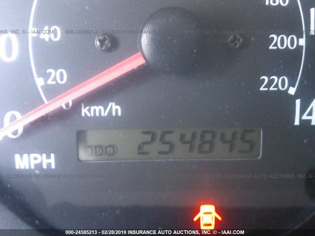 2T1CF28P0YC269349 - 2000 TOYOTA CAMRY SOLARA SE/SLE BLACK photo 7