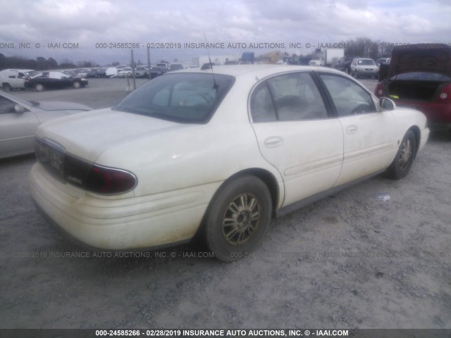 1G4HR54K444179350 - 2004 BUICK LESABRE LIMITED WHITE photo 4