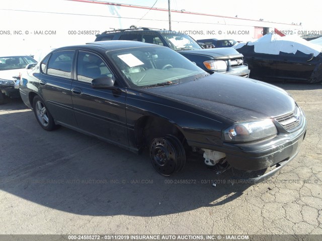 2G1WP521949161167 - 2004 CHEVROLET IMPALA SS BLACK photo 1