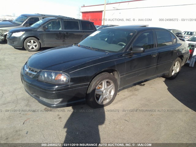 2G1WP521949161167 - 2004 CHEVROLET IMPALA SS BLACK photo 2