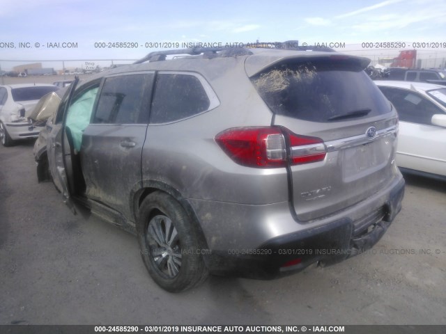 4S4WMAED2K3432540 - 2019 SUBARU ASCENT PREMIUM GRAY photo 3