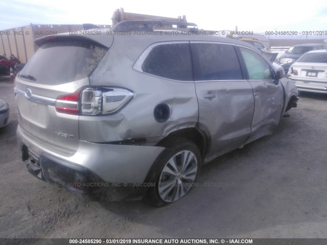 4S4WMAED2K3432540 - 2019 SUBARU ASCENT PREMIUM GRAY photo 4