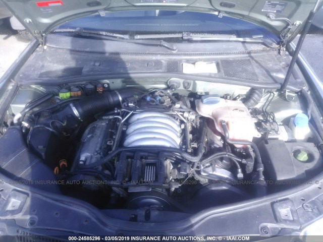 WVWRH63B23P113797 - 2003 VOLKSWAGEN PASSAT GLX 绿色 照片 10