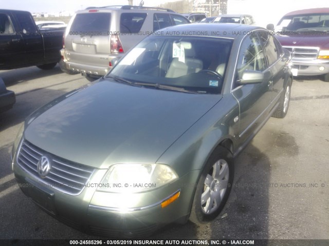WVWRH63B23P113797 - 2003 VOLKSWAGEN PASSAT GLX 绿色 照片 2