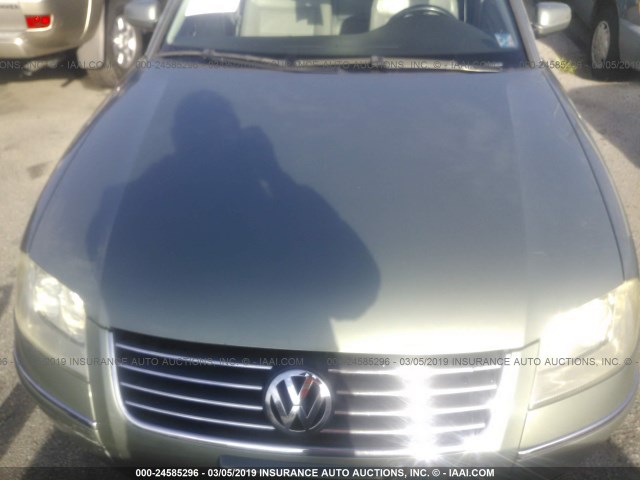 WVWRH63B23P113797 - 2003 VOLKSWAGEN PASSAT GLX 绿色 照片 6