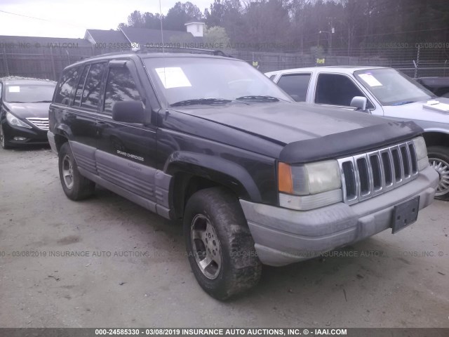 1J4GZ58YXVC517401 - 1997 JEEP GRAND CHEROKEE LAREDO/TSI BLACK photo 1