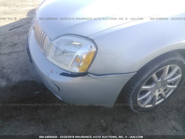 1MEHM40127G614507 - 2007 MERCURY MONTEGO LUXURY SILVER photo 6